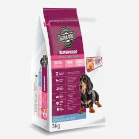 Ultradog Puppy Small Medium Chicken 3kg