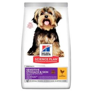 Hills Science Plan Sensitive Stomach & Skin Dog Mini 1.5kg